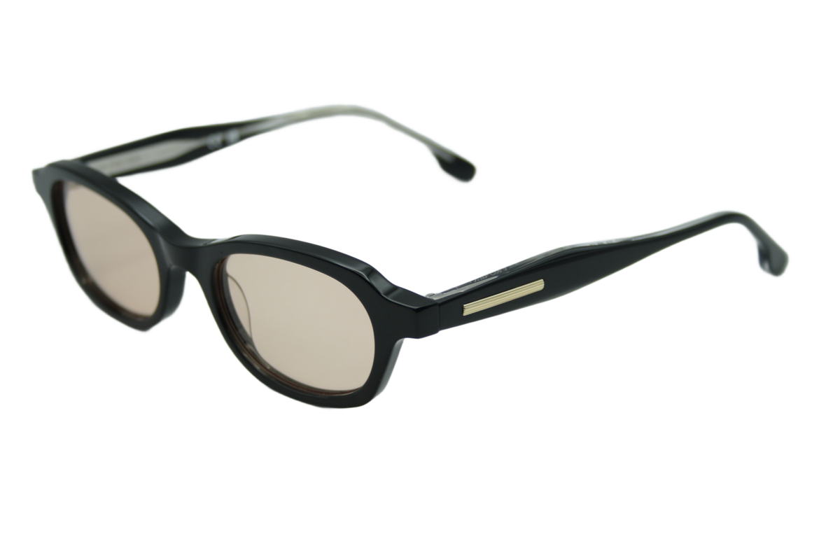 Proper Dog Walking C1 Polished Black-Peach