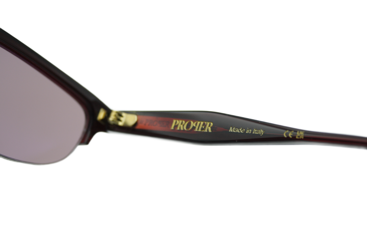 Proper South Beach C4 Clear Burgundy / Burgundy