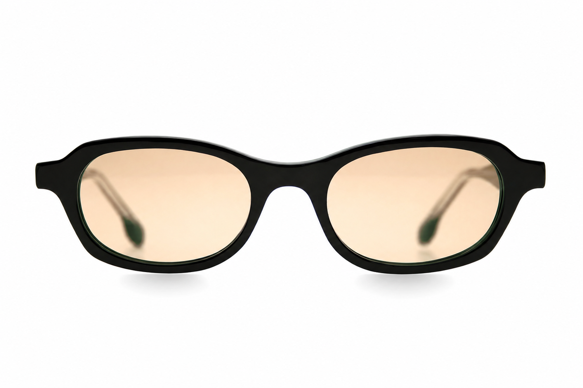 Proper Dog Walking C1 Polished Black-Peach